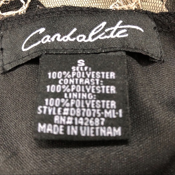 Candalite Black/Gold Special Event Dress - Picture 8 of 8